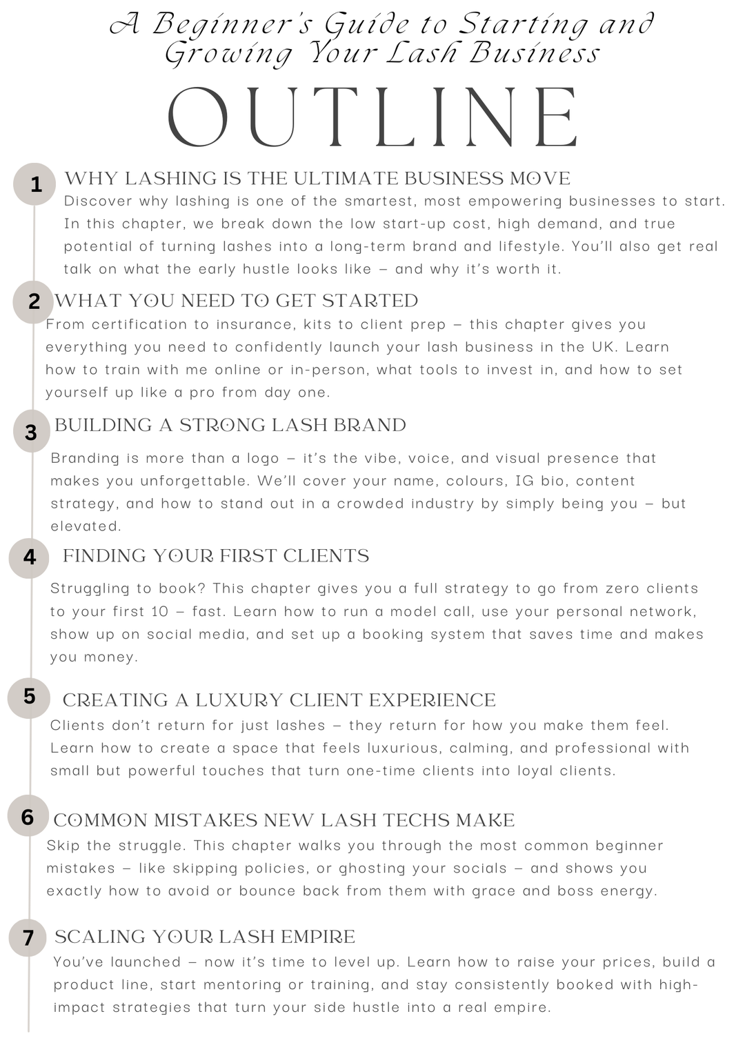 FREE:Build Your Lash Empire Ebook